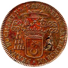 Bishopric of Clermont - François Bochart de Saron reverse 2 type