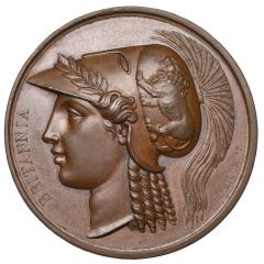 Medal - George III Repose of Hercules, bronze