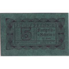5 Pfennig Tietze and Seidensticker