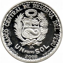 1 Nuevo Sol Central Railroad of Peru
