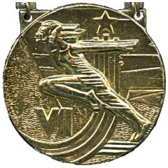 Medal - VII Summer Games Spartakiad of the peoples of the USSR