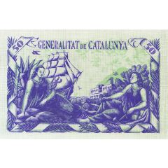 50 Pesetas Generalitat de Catalunya, Trial