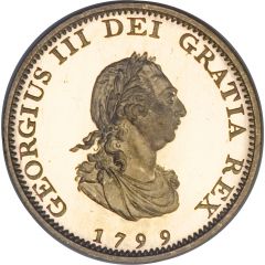 1 Farthing - George III 3rd issue, Proof