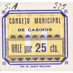 25 Céntimos Casinos