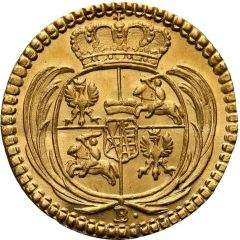 1⁄48 Thaler - Frederick August II Gold pattern strike