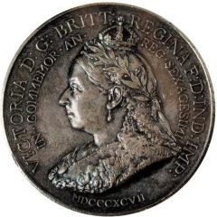 Medal - Victoria Diamond Jubilee; `The Prime Ministers`, silver