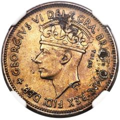 1 Shilling - George VI Trial Strike
