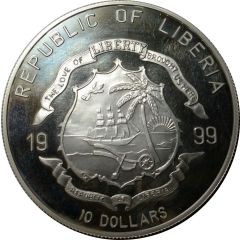 10 Dollars H.M.S. Bounty