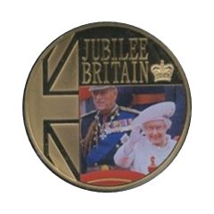 Medal - Elizabeth II Diamond Jubilee - Her Majesty The Queen and Prince Philip