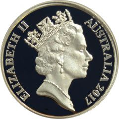 1 Cent - Elizabeth II 3rd Portrait - Silver Proof