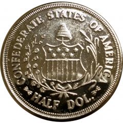 Replica - 1/2 Dollar Confederate States of America