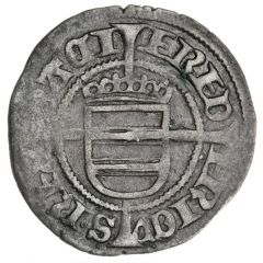 1 Søsling - Frederik I lettering type 3, date over shield