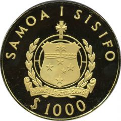 1000 Tala - Tanumafili II South Pacific Games
