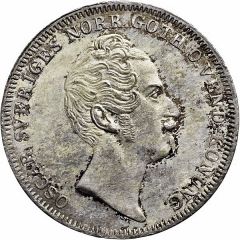 1/4 Riksdaler Specie - Oscar I