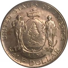 1/2 Dollar Maine Statehood Centennial