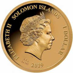 1 Dollar - Elizabeth II Saltwater Crocodile
