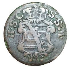 1 Pfennig - Ernest Frederick