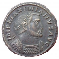 Nummus - Maximianus GENIO POPVLI ROMANI, Lugdunum