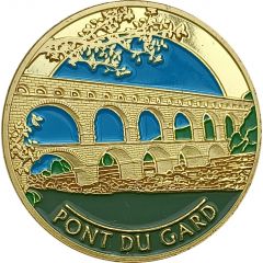 Jeton touristique - Souvenirs et Patrimoine - Pont du gard