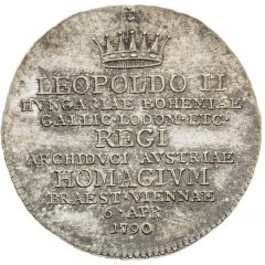 Medal - Homage of Lower Austria estates 20 mm