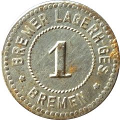 1 Pfennig - Bremen Bremer Lagerh. Ges.