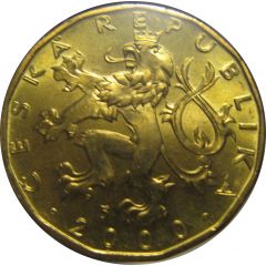 20 Korun Year 2000