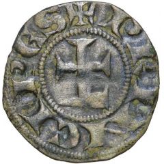 Denier with crossed L PRINCIPЄS