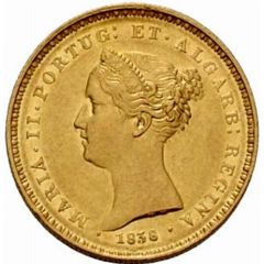 2500 Reis - Maria II