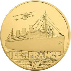 50 Euros Ile de France, gold