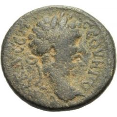 Æ19 - Septimius Severus AKΡACIΩTΩN, Acrasus