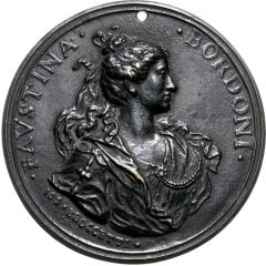 Medal - Faustina Bordoni, soprano