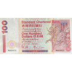 100 Dollars Standard Chartered Bank