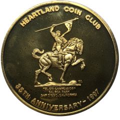 Medal - Heartland Coin Club 35th Anniversary