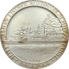 Medal - 100 years seafaring on the Lake of Constance and 100 years of Arlbergbahn