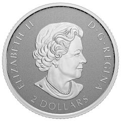 2 Dollars In the name of Elizabeth II, SML fractionnal set, 1⁄10 oz