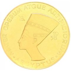 5 Ducats - Aureus Magnus Egypt, Nefertiti, Type 2