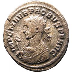 Antoninianus - Probus Imperial mantle, left, sceptre surmounted by eagle, CONSERVAT AVG, Sol