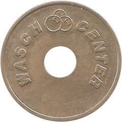 Car Wash Token - Wasch Center Type 1, small hole