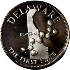 Medal - States of the Union Delaware