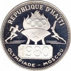 50 Gourdes 1980 Moscow Olympics
