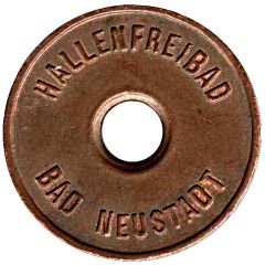 Public Swimming Pool Token - Bad Neustadt Hallenfreibad Adult