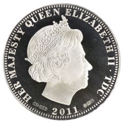 100 Pounds - Elizabeth II special Sheffield hallmark, palladium