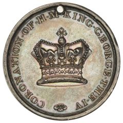 Admission Medal - George IV Coronation