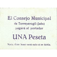 1 Peseta Torreperogil