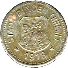 10 Pfennig - Bingen am Rhein