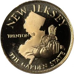 Medal - States of the Union New Jersey