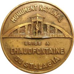Medal - Inauguration of the Stalag 1A National Monument Chaudfontaine