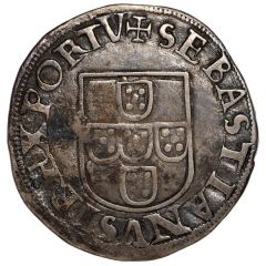 1/2 Tostão - Sebastião I 2nd type