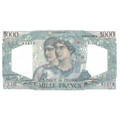 1000 Francs - Minerve & Hercule type 1945