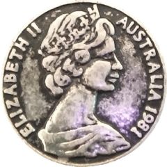 Medal - 1/2 Penny - Elizabeth II Replica
